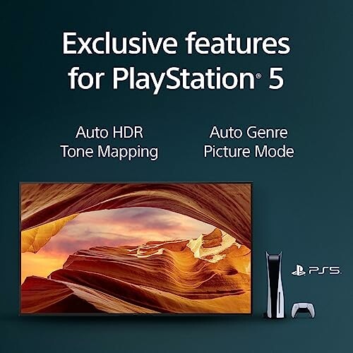 Exclusive features for PlayStation 5: Auto HDR Tone Mapping and Auto Genre Picture Mode.