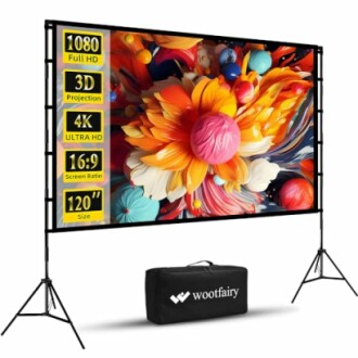 Wootfairy 120-Inch Projector Screen