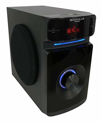 Rockville HTS45 speaker with digital display