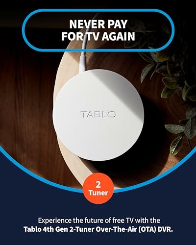 Tablo 4th Gen 2-Tuner DVR