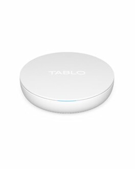 Round white Tablo streaming device